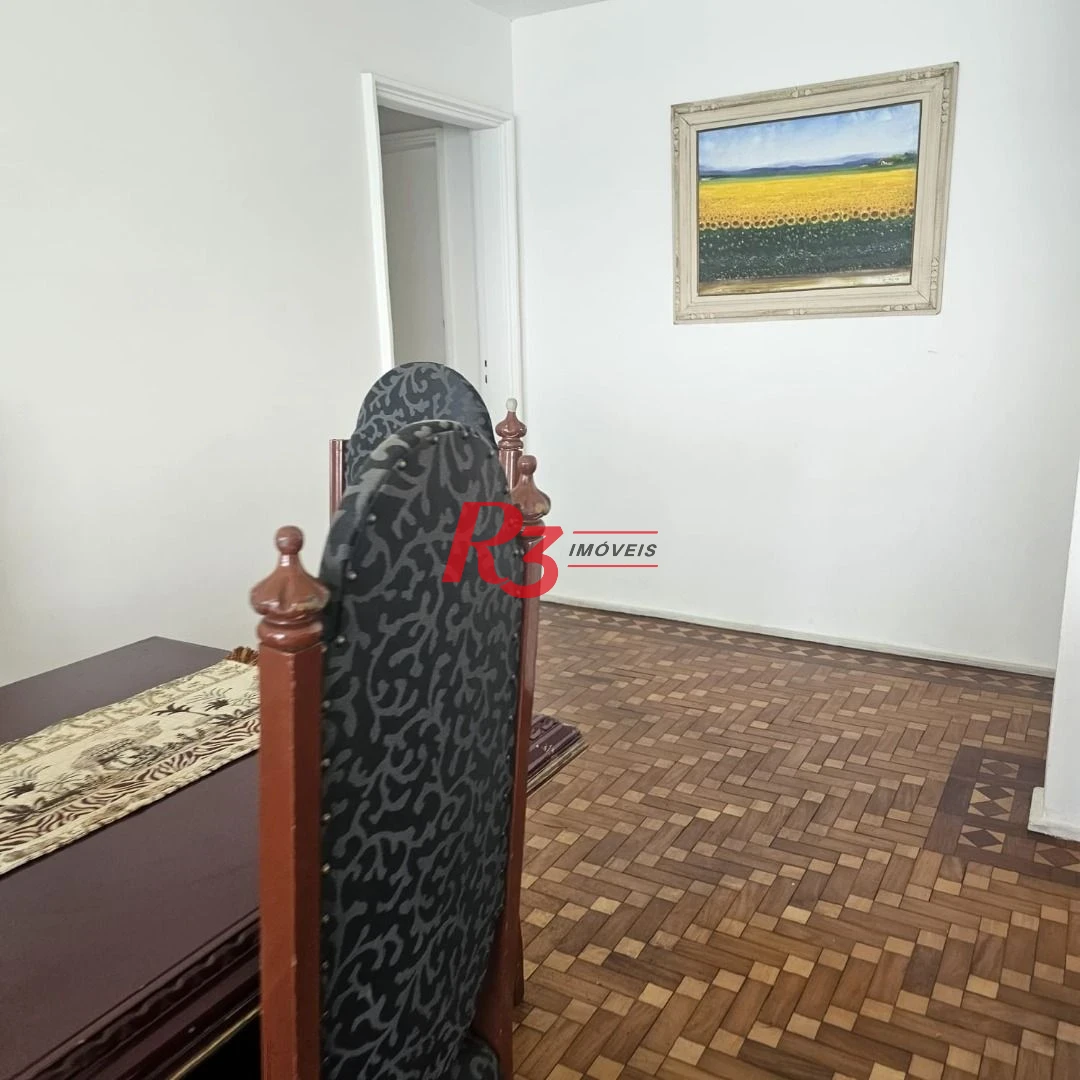 Apartamento com 3 dormitórios à venda, 134 m² por R$ 800.000,00 - Embaré - Santos/SP