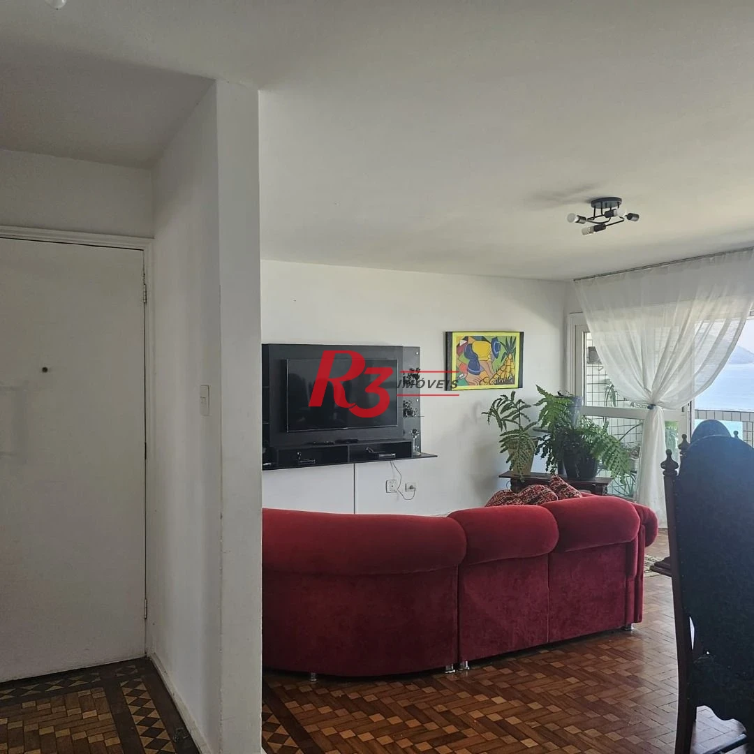 Apartamento com 3 dormitórios à venda, 134 m² por R$ 800.000,00 - Embaré - Santos/SP