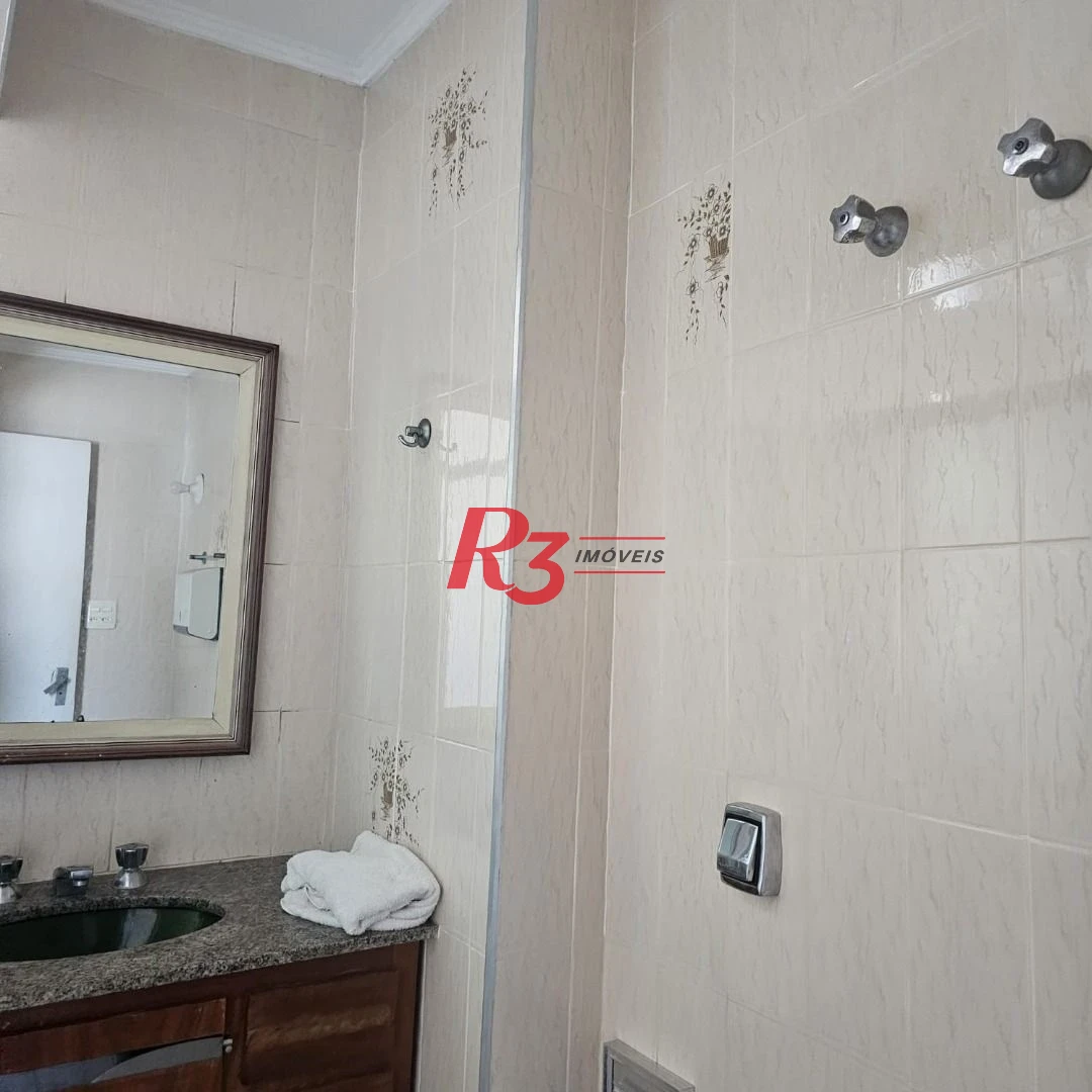 Apartamento com 3 dormitórios à venda, 134 m² por R$ 800.000,00 - Embaré - Santos/SP