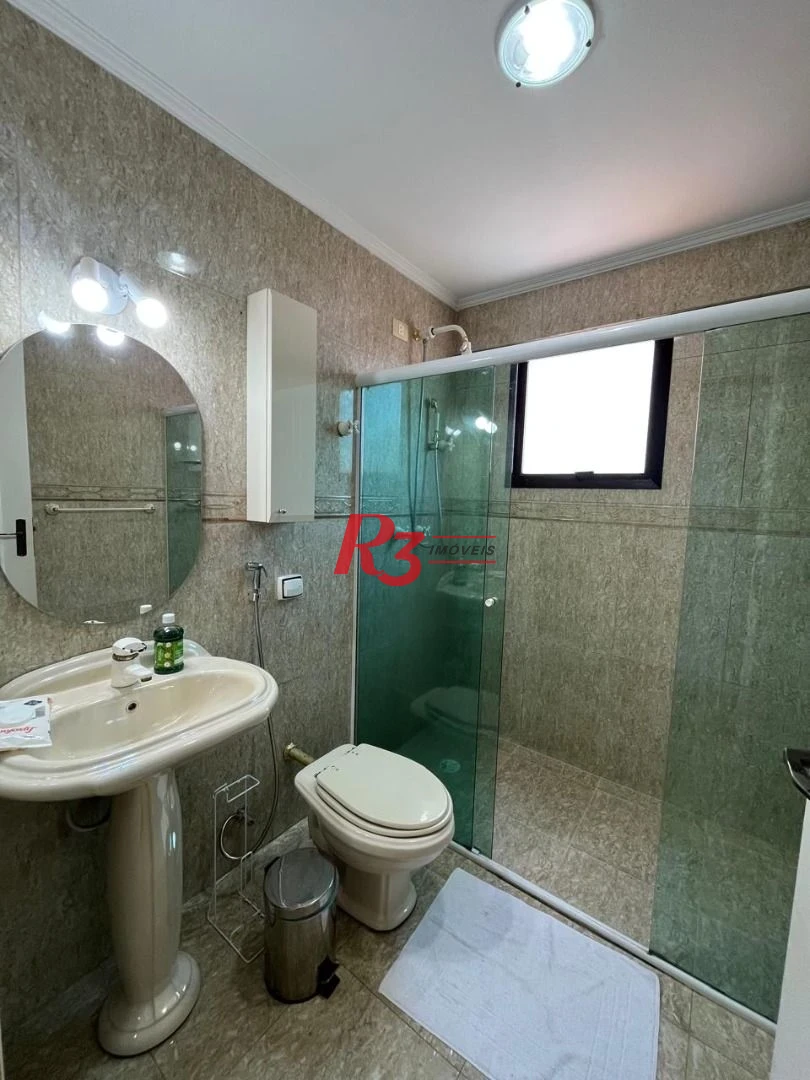 Apartamento à venda, 130 m² por R$ 855.000,00 - Encruzilhada - Santos/SP