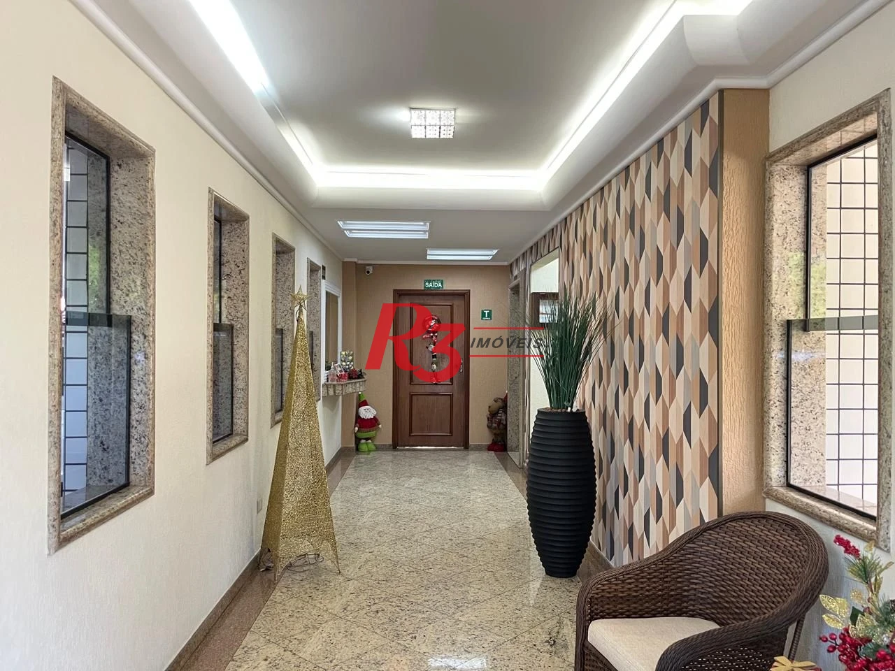 Apartamento à venda, 130 m² por R$ 855.000,00 - Encruzilhada - Santos/SP
