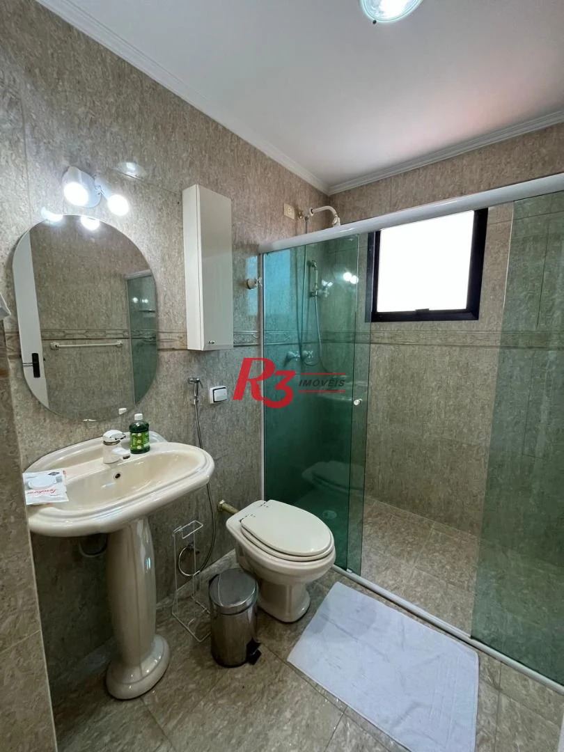 Apartamento à venda, 130 m² por R$ 855.000,00 - Encruzilhada - Santos/SP
