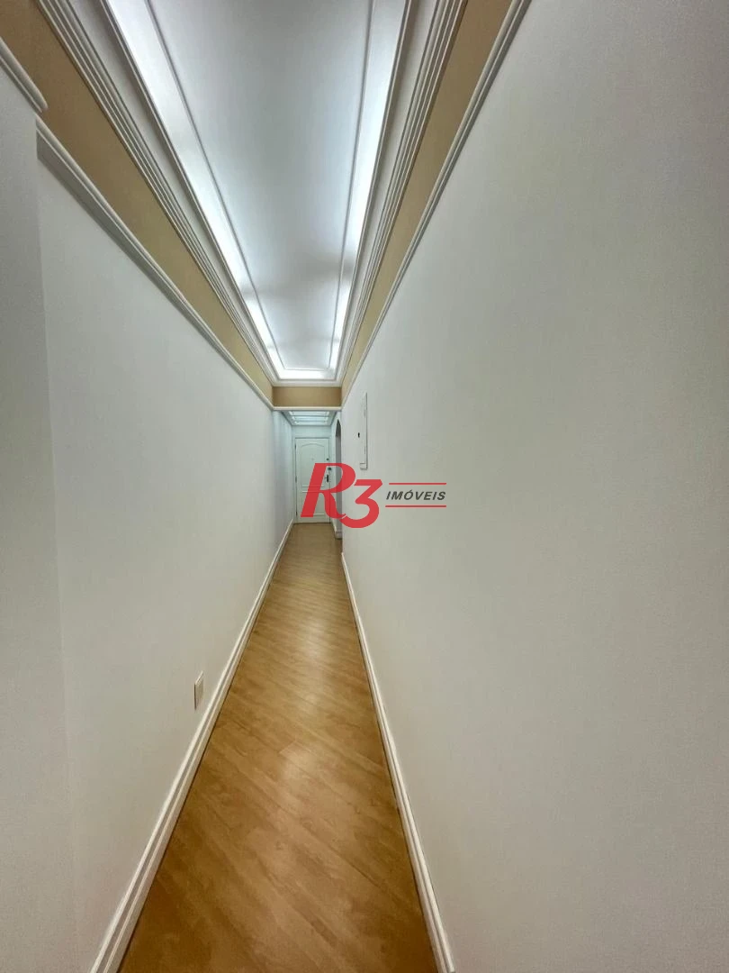 Apartamento à venda, 130 m² por R$ 855.000,00 - Encruzilhada - Santos/SP