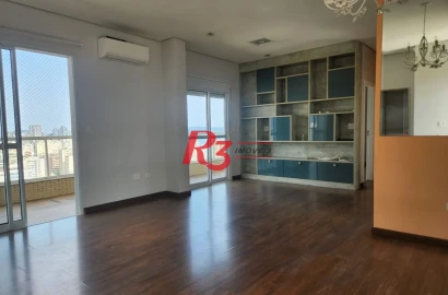 Apartamento à venda, 140 m² por R$ 2.000.000,00 - Gonzaga - Santos/SP