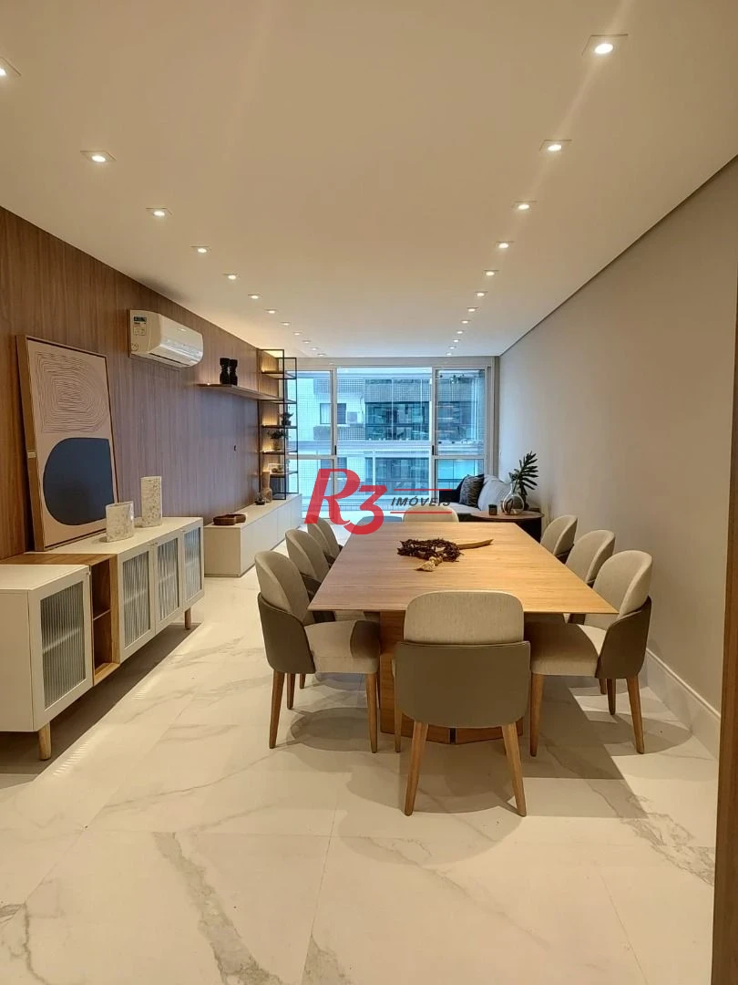 Apartamento com 3 dormitórios à venda, 160 m² por R$ 1.890.000,00 - Pompéia - Santos/SP