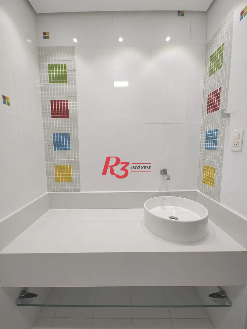 Apartamento com 3 dormitórios à venda, 160 m² por R$ 1.890.000,00 - Pompéia - Santos/SP
