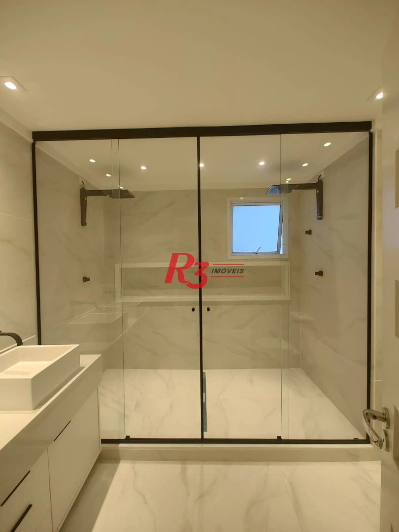 Apartamento com 3 dormitórios à venda, 160 m² por R$ 1.890.000,00 - Pompéia - Santos/SP