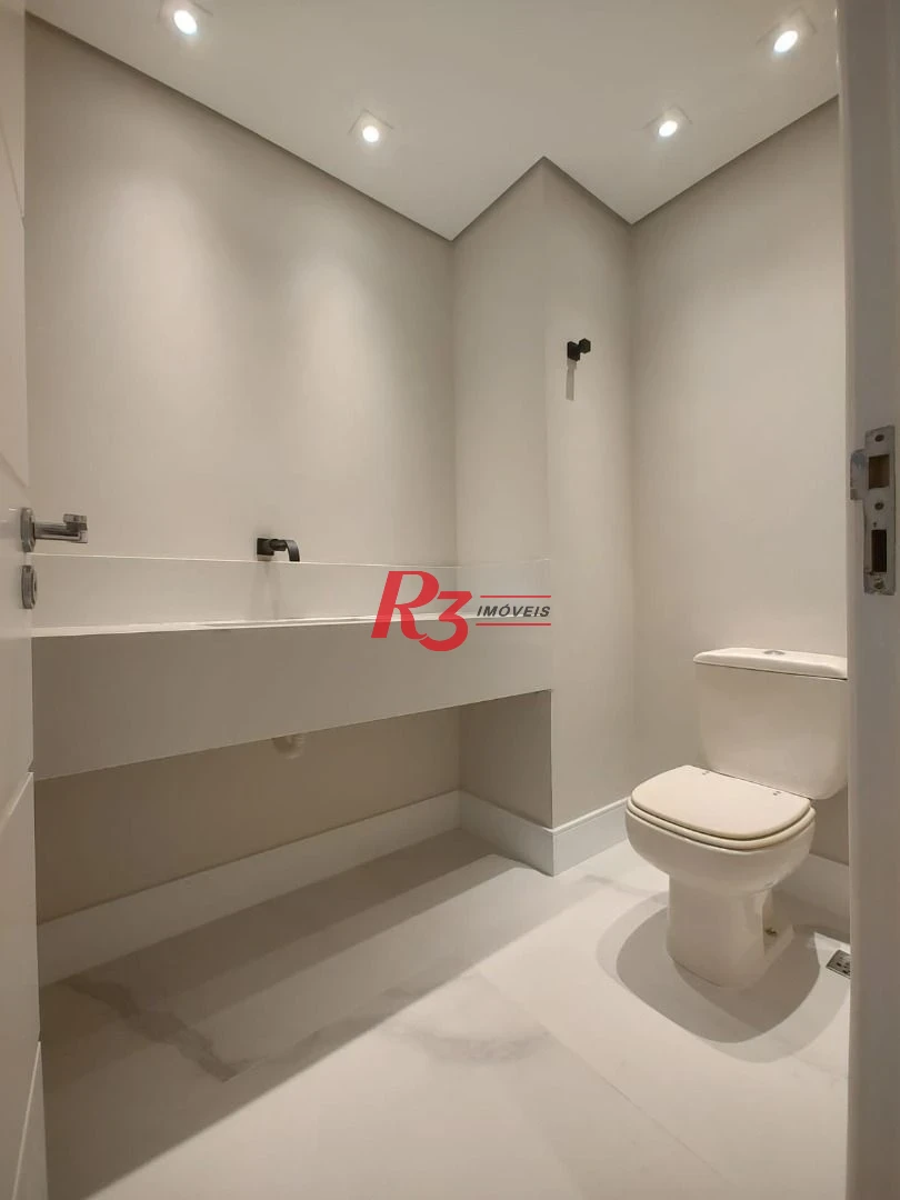 Apartamento com 3 dormitórios à venda, 160 m² por R$ 1.890.000,00 - Pompéia - Santos/SP
