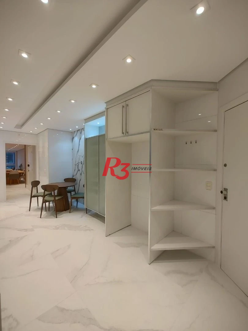 Apartamento com 3 dormitórios à venda, 160 m² por R$ 1.890.000,00 - Pompéia - Santos/SP