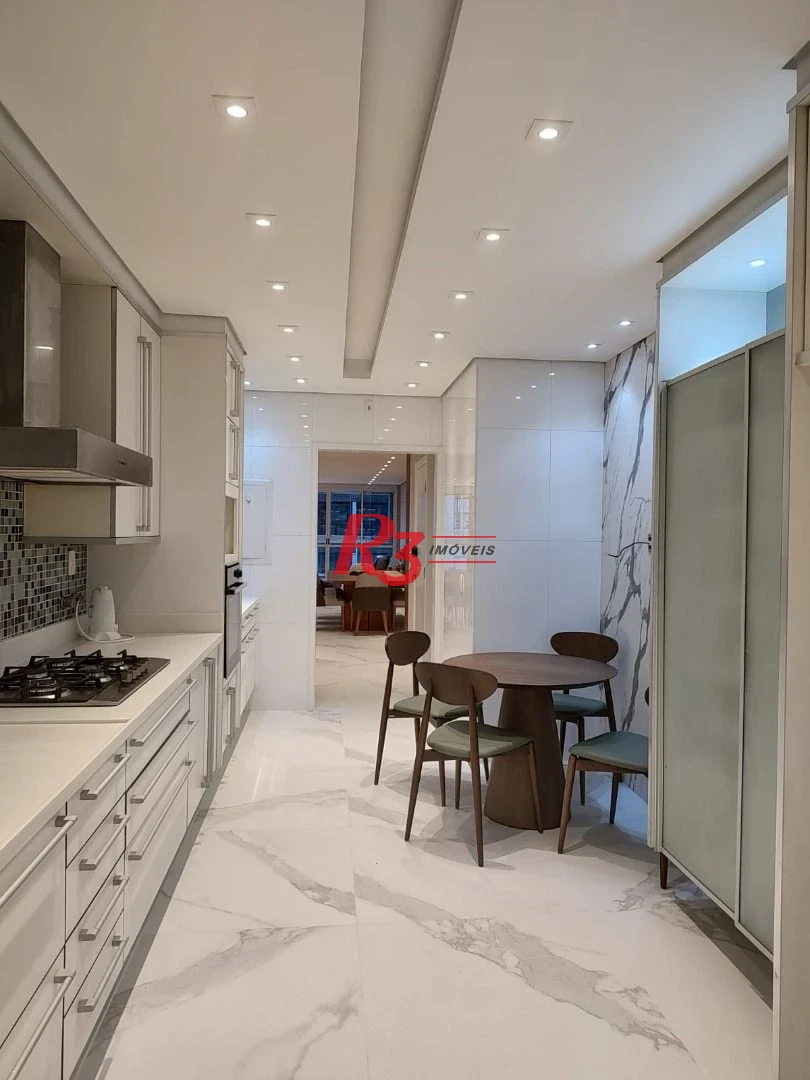 Apartamento com 3 dormitórios à venda, 160 m² por R$ 1.890.000,00 - Pompéia - Santos/SP