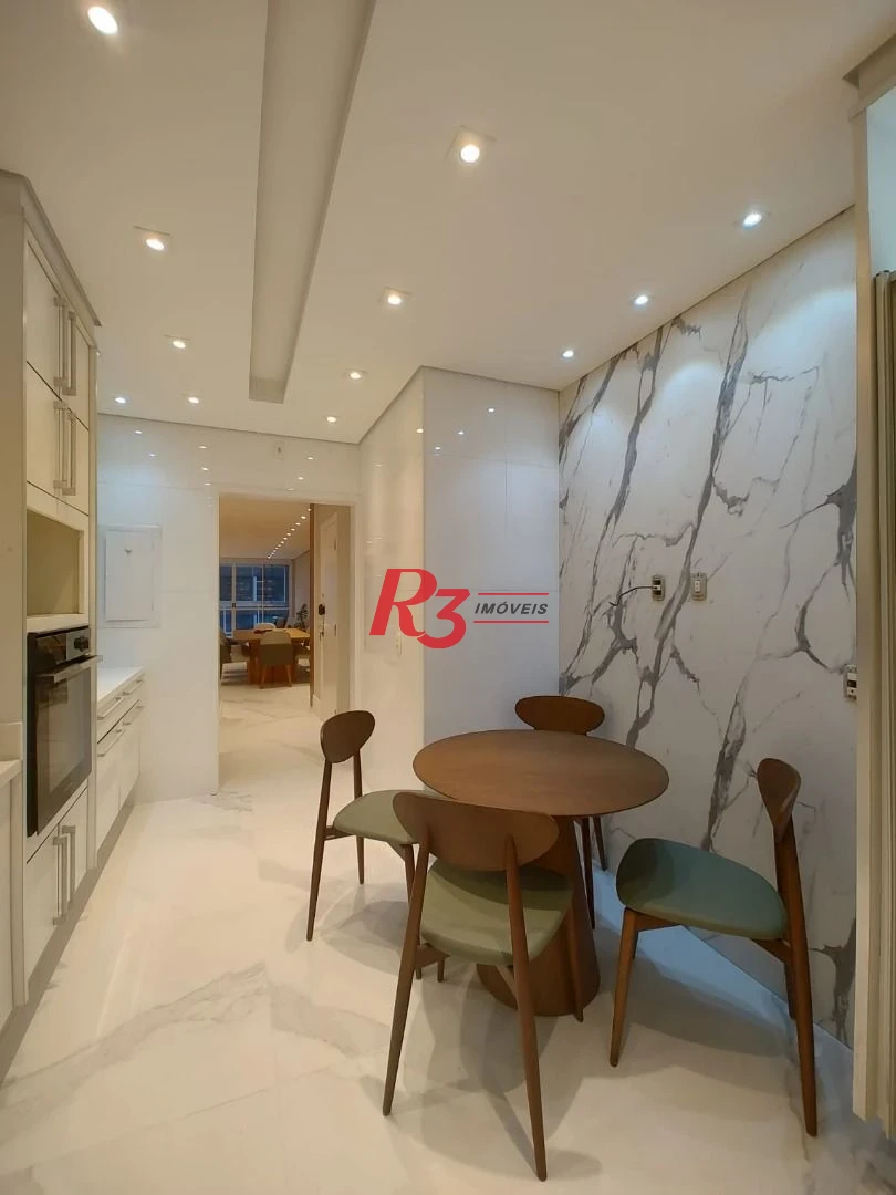 Apartamento com 3 dormitórios à venda, 160 m² por R$ 1.890.000,00 - Pompéia - Santos/SP