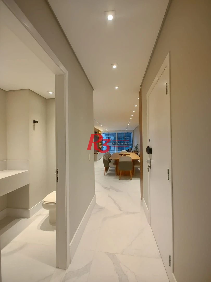 Apartamento com 3 dormitórios à venda, 160 m² por R$ 1.890.000,00 - Pompéia - Santos/SP