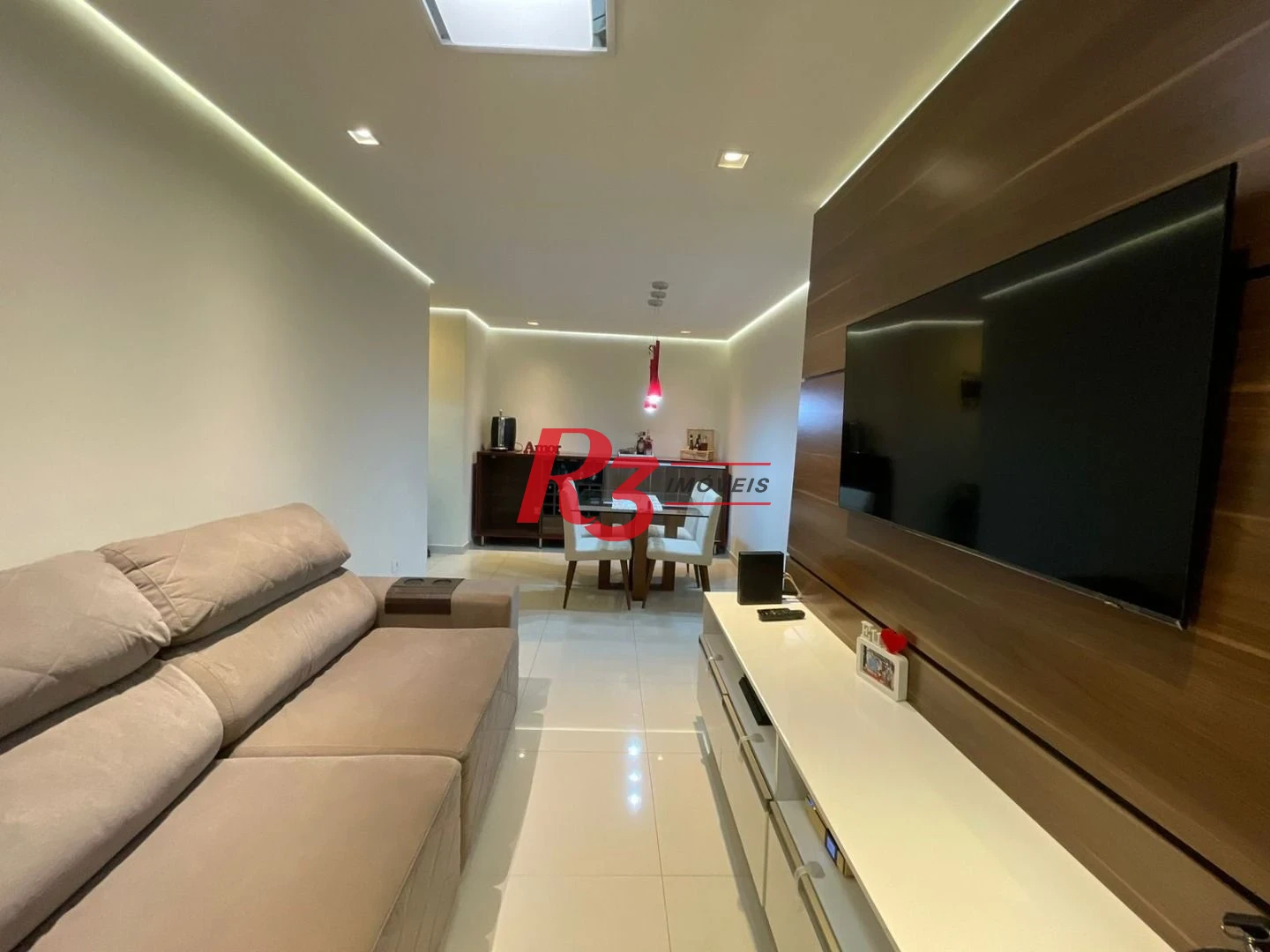 Apartamento com 2 dormitórios à venda, 55 m² por R$ 330.000,00 - Morro Nova Cintra - Santos/SP