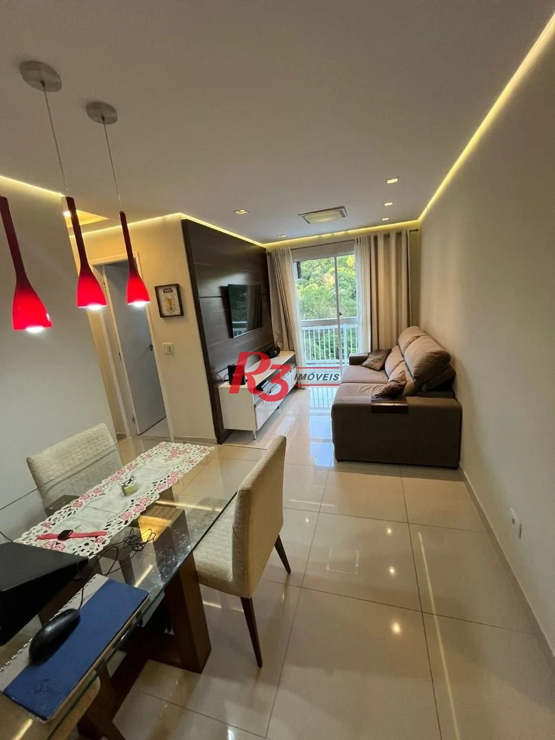 Apartamento com 2 dormitórios à venda, 55 m² por R$ 330.000,00 - Morro Nova Cintra - Santos/SP