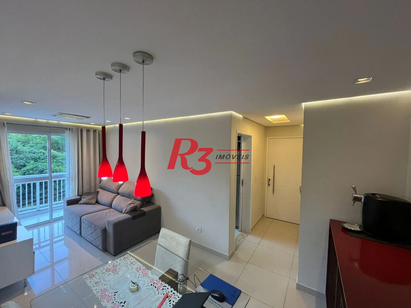 Apartamento com 2 dormitórios à venda, 55 m² por R$ 330.000,00 - Morro Nova Cintra - Santos/SP
