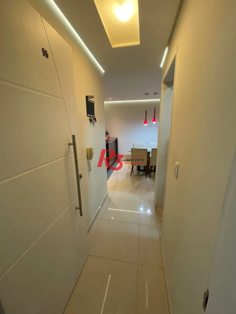 Apartamento com 2 dormitórios à venda, 55 m² por R$ 330.000,00 - Morro Nova Cintra - Santos/SP