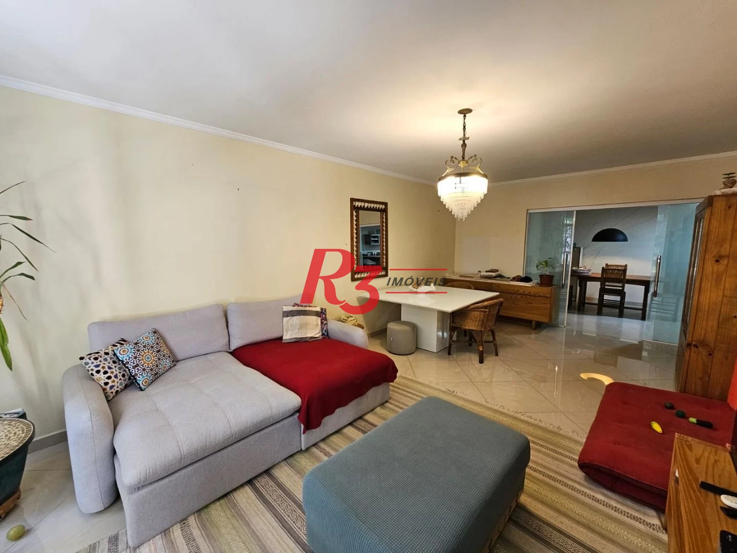 Apartamento com 3 dormitórios para alugar, 149 m² por R$ 8.277,00/mês - Ponta da Praia - Santos/SP