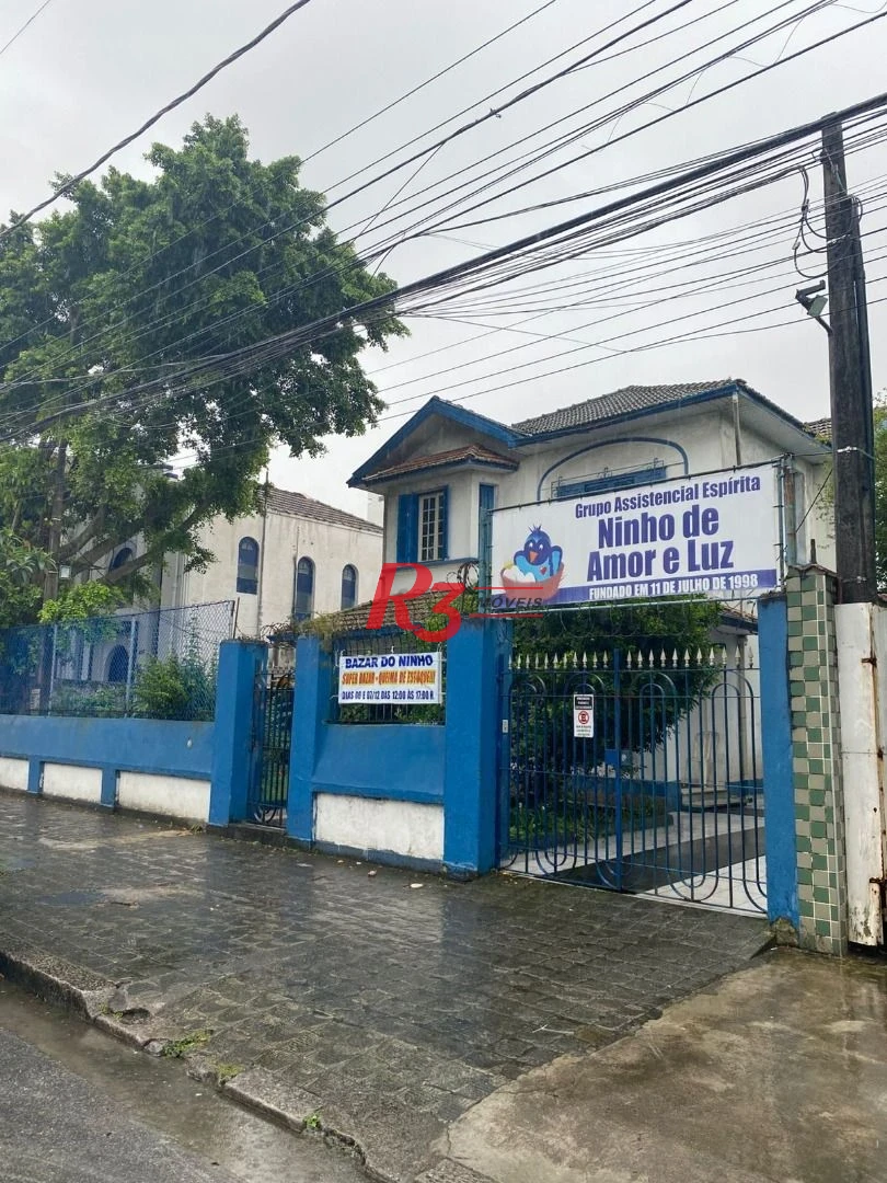 Terreno, 755 m² - venda por R$ 2.128.000,00 ou aluguel por R$ 16.200,00/mês - Macuco - Santos/SP