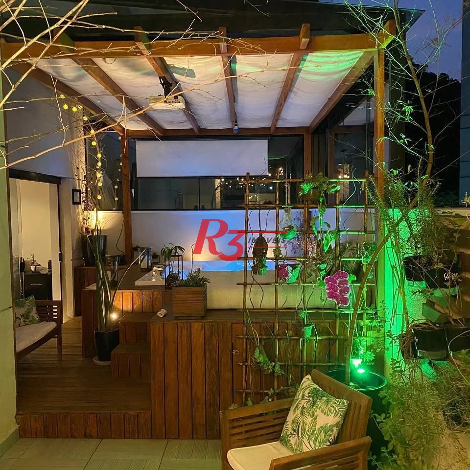 Apartamento Garden à venda, 68 m² por R$ 980.000,00 - Marapé - Santos/SP