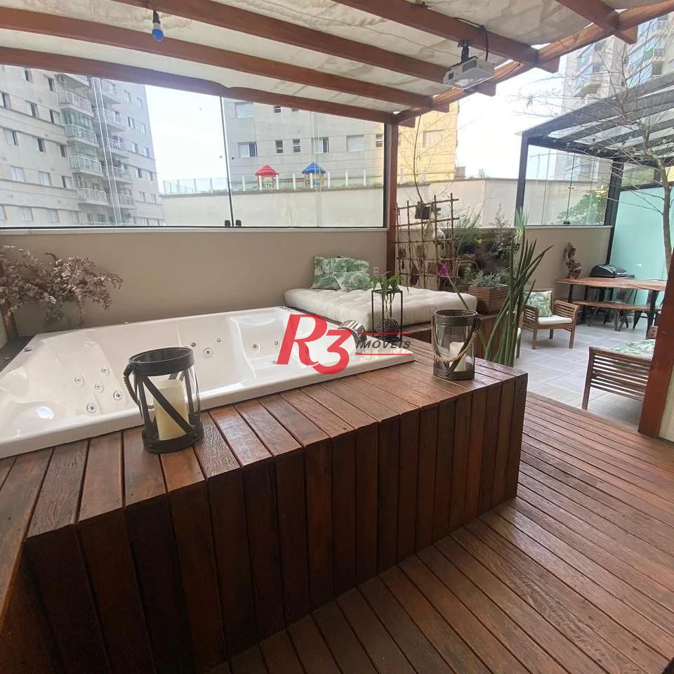 Apartamento Garden à venda, 68 m² por R$ 980.000,00 - Marapé - Santos/SP