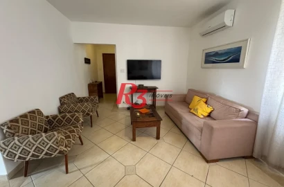 Apartamento com 2 dormitórios à venda, 89 m² por R$ 880.000,00 - Embaré - Santos/SP