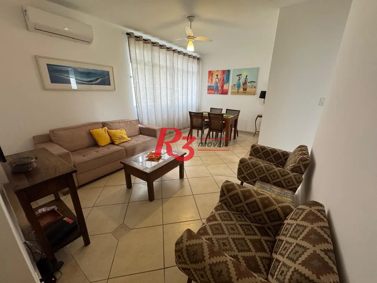 Apartamento com 2 dormitórios à venda, 89 m² por R$ 880.000,00 - Embaré - Santos/SP