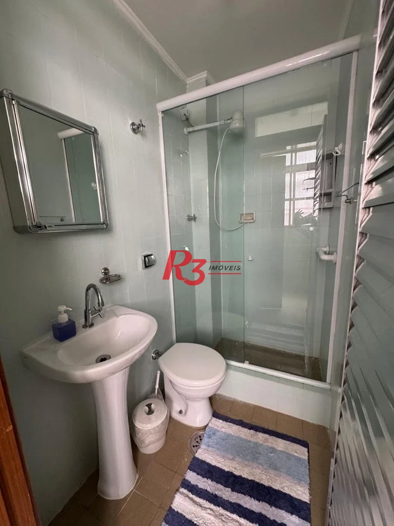 Apartamento com 2 dormitórios à venda, 89 m² por R$ 880.000,00 - Embaré - Santos/SP