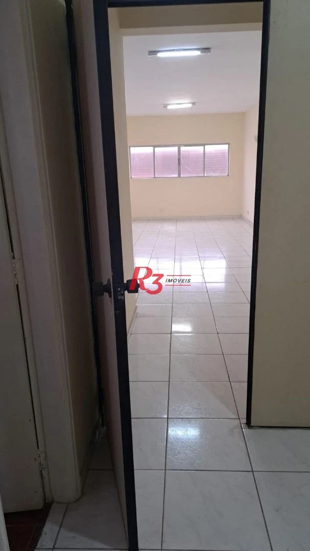 Sala para alugar, 45 m² Embaré - Santos/SP