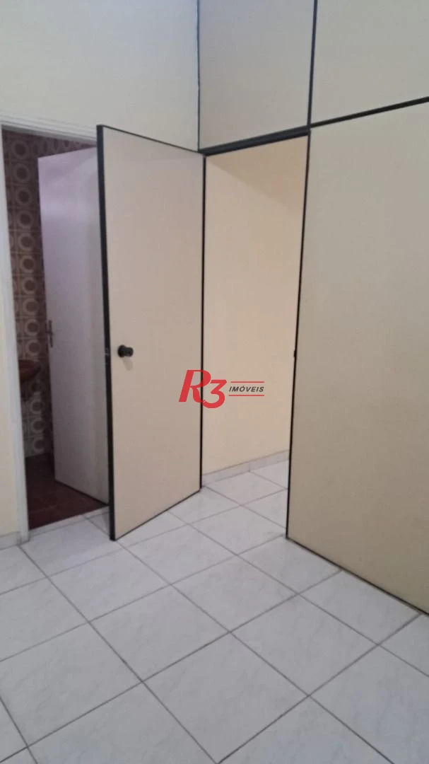 Sala para alugar, 45 m² Embaré - Santos/SP