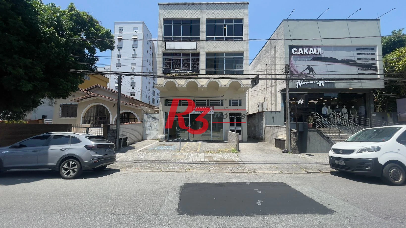 Sala para alugar, 45 m² Embaré - Santos/SP