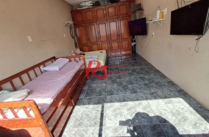 Kitnet com 1 dormitório à venda, 50 m² por R$ 296.000,00 - Gonzaga - Santos/SP