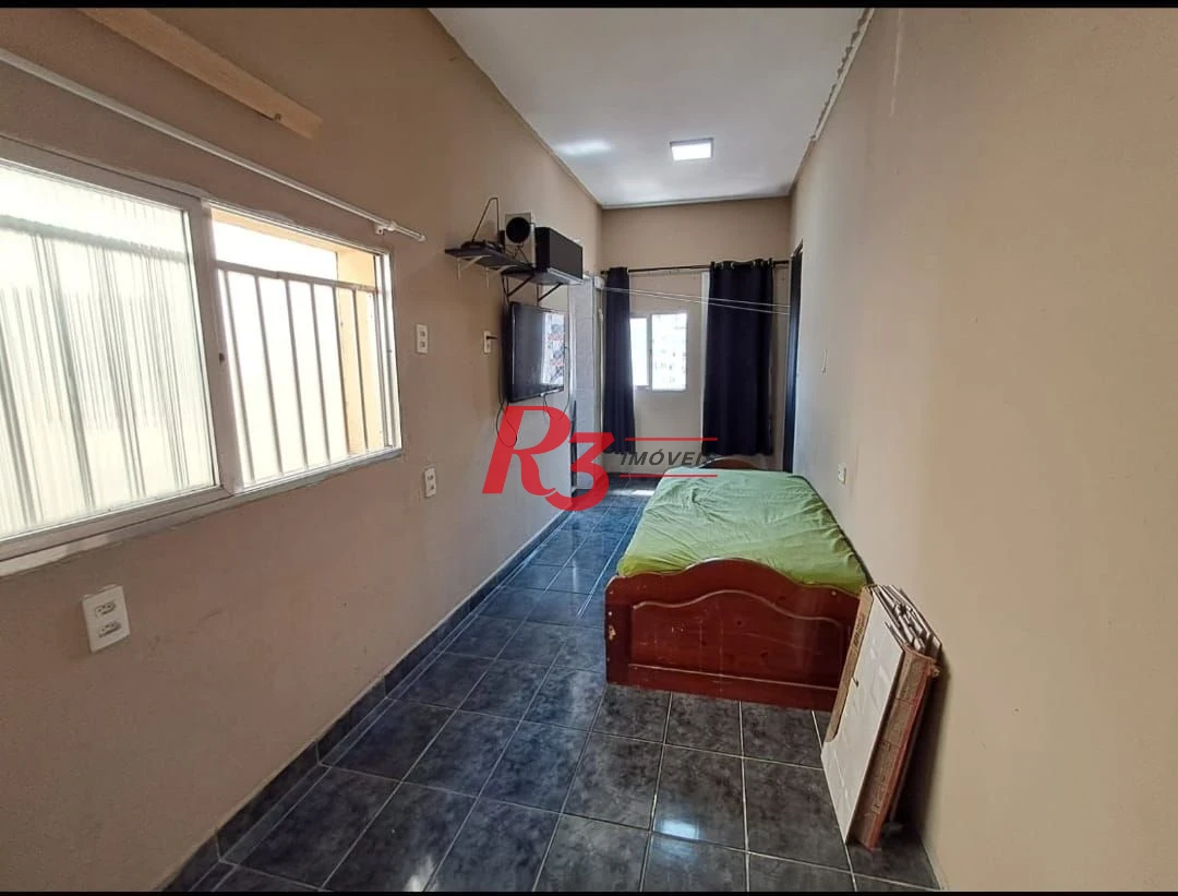 Kitnet com 1 dormitório à venda, 50 m² por R$ 296.000,00 - Gonzaga - Santos/SP