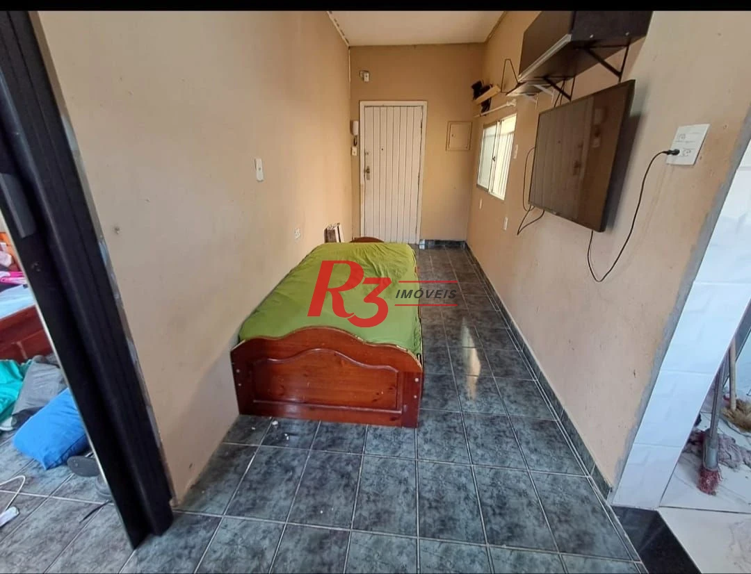 Kitnet com 1 dormitório à venda, 50 m² por R$ 296.000,00 - Gonzaga - Santos/SP