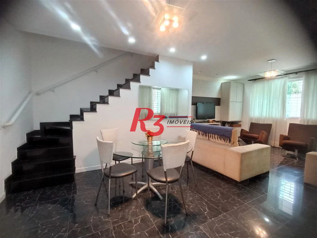 Sobrado à venda, 165 m² por R$ 1.970.000,00 - Embaré - Santos/SP