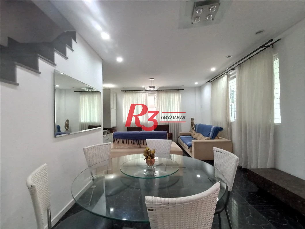 Sobrado à venda, 165 m² por R$ 1.970.000,00 - Embaré - Santos/SP