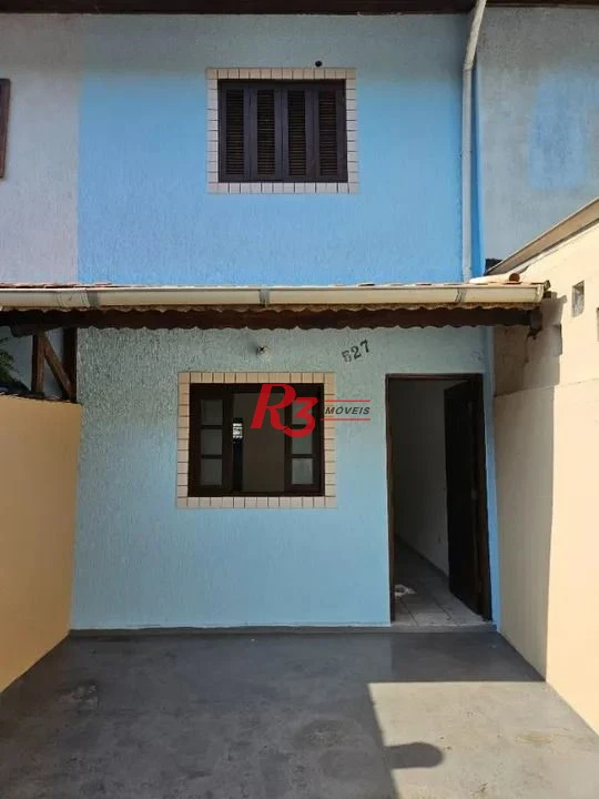 Sobrado com 2 dormitórios à venda, 69 m² por R$ 320.000,00 - Chico de Paula - Santos/SP