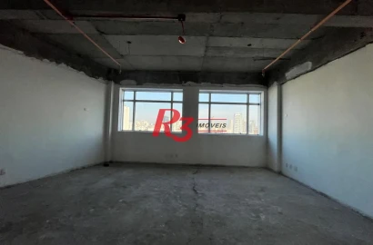 Sala para alugar, 48 m² por R$ 3.200,02/mês - Vila Matias - Santos/SP