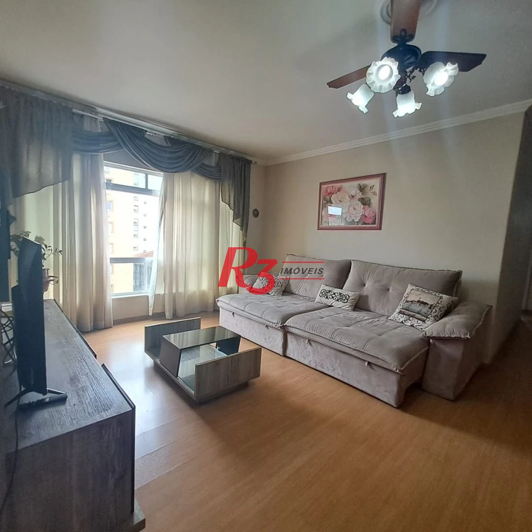 Apartamento Amplo 3 quartos sendo 1 suíte venda Ponta da Praia Santos