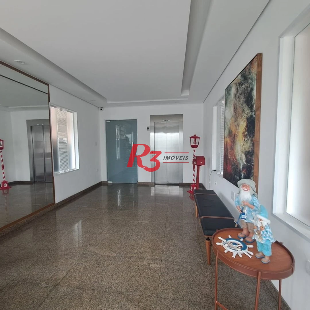 Apartamento Amplo 3 quartos sendo 1 suíte venda Ponta da Praia Santos