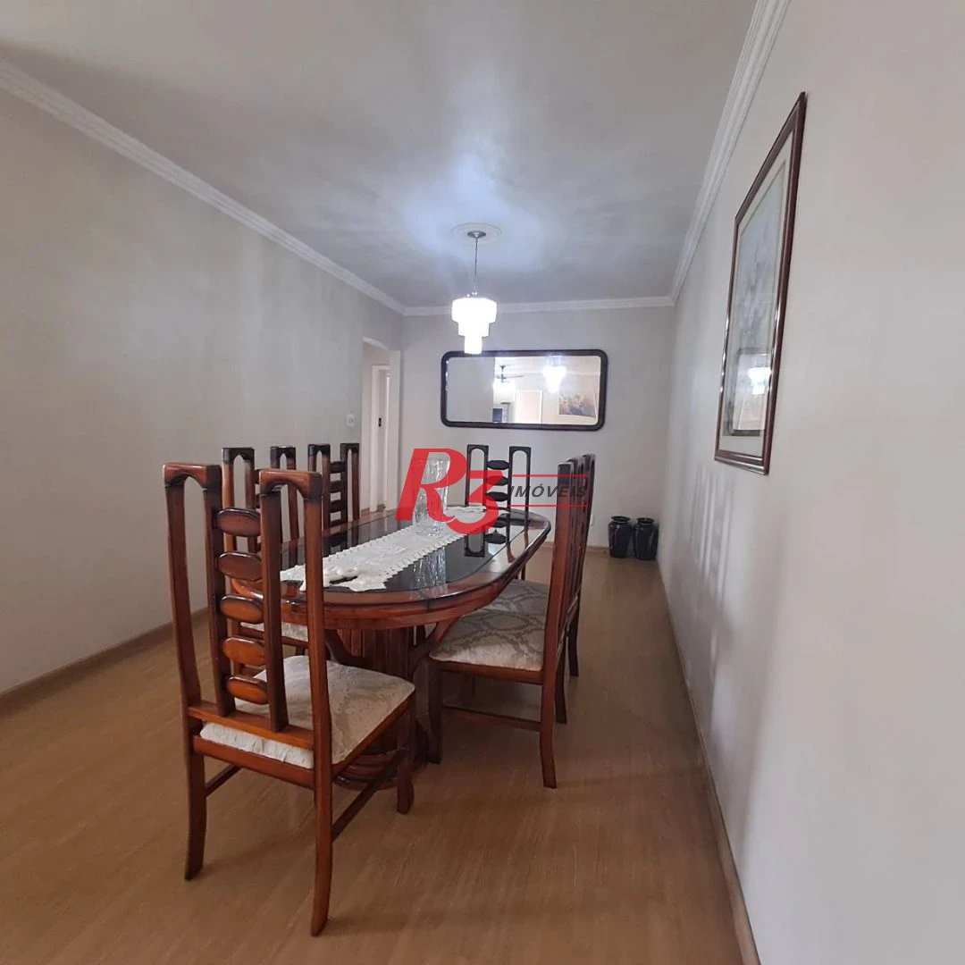 Apartamento Amplo 3 quartos sendo 1 suíte venda Ponta da Praia Santos