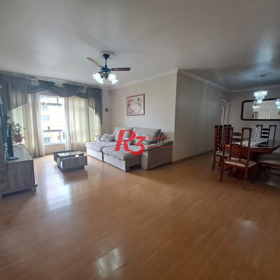 Apartamento Amplo 3 quartos sendo 1 suíte venda Ponta da Praia Santos