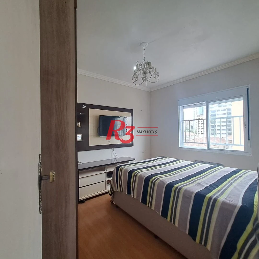 Apartamento Amplo 3 quartos sendo 1 suíte venda Ponta da Praia Santos