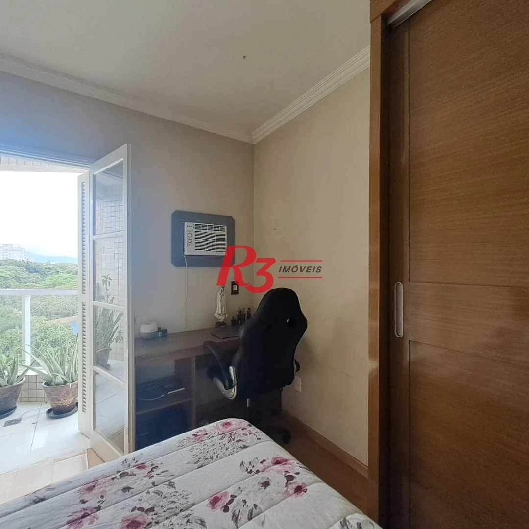 Apartamento Amplo 3 quartos sendo 1 suíte venda Ponta da Praia Santos