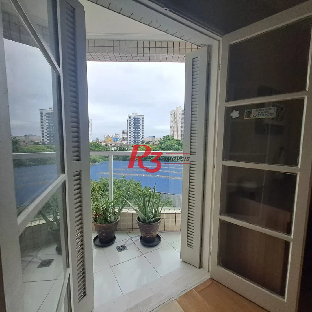 Apartamento Amplo 3 quartos sendo 1 suíte venda Ponta da Praia Santos
