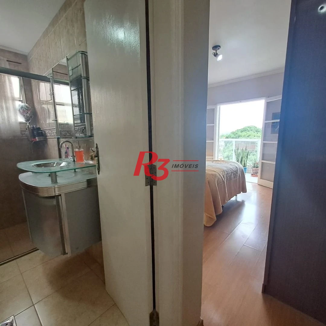 Apartamento Amplo 3 quartos sendo 1 suíte venda Ponta da Praia Santos