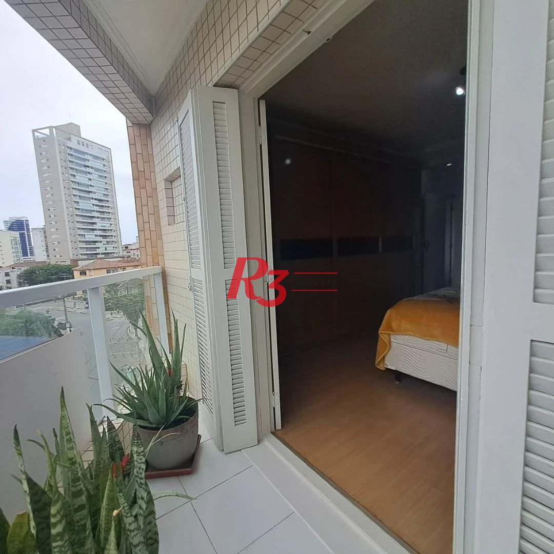 Apartamento Amplo 3 quartos sendo 1 suíte venda Ponta da Praia Santos
