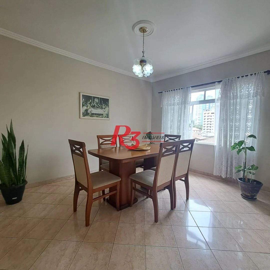 Apartamento Amplo 3 quartos sendo 1 suíte venda Ponta da Praia Santos