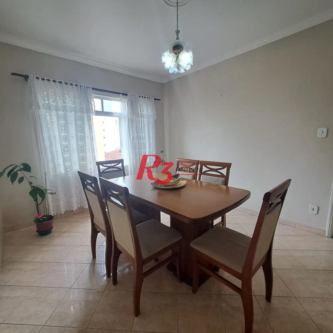 Apartamento Amplo 3 quartos sendo 1 suíte venda Ponta da Praia Santos