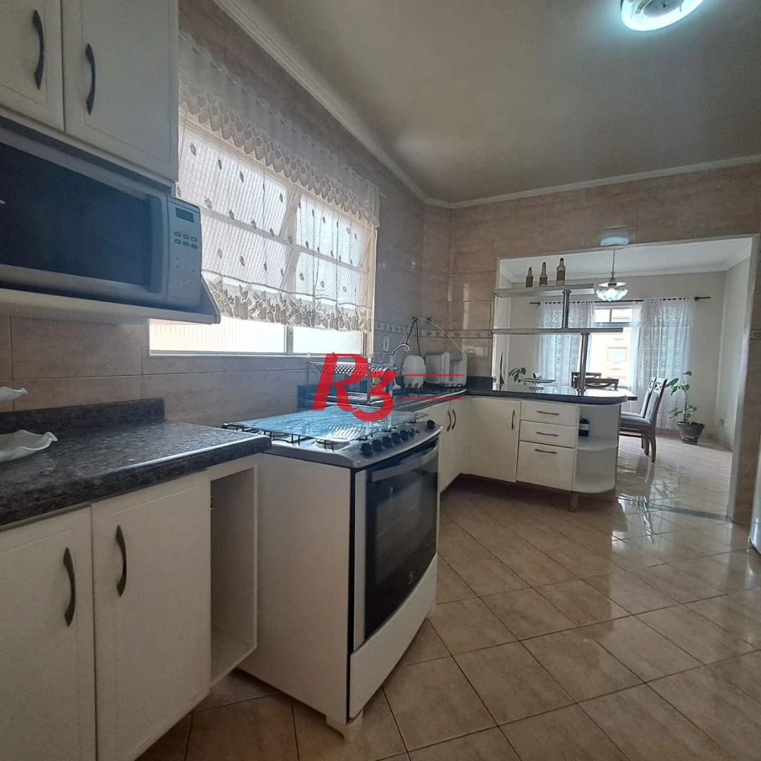 Apartamento Amplo 3 quartos sendo 1 suíte venda Ponta da Praia Santos