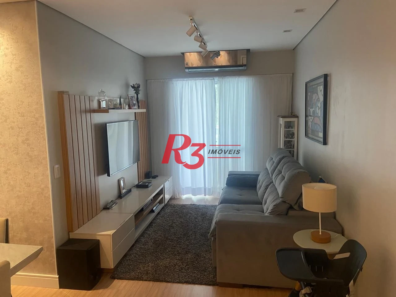 Apartamento com 3 dormitórios à venda, 84 m² por R$ 745.000,00 - Marapé - Santos/SP
